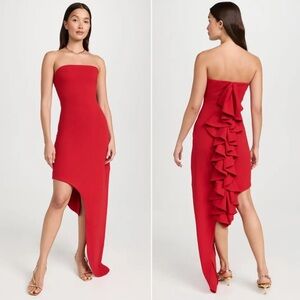 NWT | Orire | June Asymmetric Strapless Dress | Sz 6